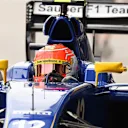 Felipe Nasr (BRA) Sauber C34 at Formula One World Championship, Rd18, Brazilian Grand Prix, Practice, Interlagos, Sao Paulo, Brazil, Friday 13 November 2015. © Sutton Motorsport Images