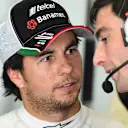 Sergio Perez (MEX) Force India at Formula One World Championship, Rd18, Brazilian Grand Prix, Practice, Interlagos, Sao Paulo, Brazil, Friday 13 November 2015. © Sutton Motorsport Images