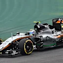 Sergio Perez (MEX) Force India VJM08 at Formula One World Championship, Rd18, Brazilian Grand Prix, Practice, Interlagos, Sao Paulo, Brazil, Friday 13 November 2015. © Sutton Motorsport Images