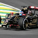 Jolyon Palmer (GBR) Lotus E23 Hybrid at Formula One World Championship, Rd18, Brazilian Grand Prix, Practice, Interlagos, Sao Paulo, Brazil, Friday 13 November 2015. © Sutton Motorsport Images