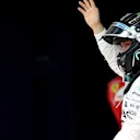 Pole sitter Nico Rosberg (GER) Mercedes AMG F1 celebrates in parc ferme at Formula One World Championship, Rd18, Brazilian Grand Prix, Qualifying, Interlagos, Sao Paulo, Brazil, Saturday 14 November 2015. © Sutton Motorsport Images