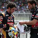 Carlos Sainz (ESP) Scuderia Toro Rosso at Formula One World Championship, Rd18, Brazilian Grand Prix, Qualifying, Interlagos, Sao Paulo, Brazil, Saturday 14 November 2015. © Sutton Motorsport Images