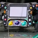 Mercedes AMG F1 W06 steering wheel detail at Formula One World Championship, Rd18, Brazilian Grand Prix, Qualifying, Interlagos, Sao Paulo, Brazil, Saturday 14 November 2015. © Sutton Motorsport Images