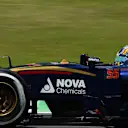 Carlos Sainz (ESP) Scuderia Toro Rosso STR10 at Formula One World Championship, Rd18, Brazilian Grand Prix, Qualifying, Interlagos, Sao Paulo, Brazil, Saturday 14  November 2015. © Sutton Motorsport Images