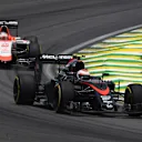 Jenson Button (GBR) McLaren MP4-30 at Formula One World Championship, Rd18, Brazilian Grand Prix, Qualifying, Interlagos, Sao Paulo, Brazil, Saturday 14 November 2015. © Sutton Motorsport Images