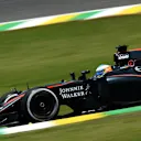 Fernando Alonso (ESP) McLaren MP4-30 at Formula One World Championship, Rd18, Brazilian Grand Prix, Qualifying, Interlagos, Sao Paulo, Brazil, Saturday 14  November 2015. © Sutton Motorsport Images