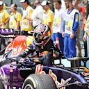 Daniil Kvyat (RUS) Red Bull Racing RB11 in parc ferme at Formula One World Championship, Rd18, Brazilian Grand Prix, Qualifying, Interlagos, Sao Paulo, Brazil, Saturday 14 November 2015. © Sutton Motorsport Images