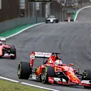 Sebastian Vettel (GER) Ferrari SF15-T at Formula One World Championship, Rd18, Brazilian Grand Prix, Race, Interlagos, Sao Paulo, Brazil, Sunday 15 November 2015. © Sutton Motorsport Images