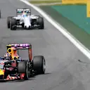 Daniil Kvyat (RUS) Red Bull Racing RB11 at Formula One World Championship, Rd18, Brazilian Grand Prix, Race, Interlagos, Sao Paulo, Brazil, Sunday 15 November 2015. © Sutton Motorsport Images