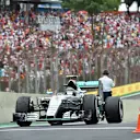 Race winner Nico Rosberg (GER) Mercedes AMG F1 W06 in parc ferme at Formula One World Championship, Rd18, Brazilian Grand Prix, Race, Interlagos, Sao Paulo, Brazil, Sunday 15 November 2015. © Sutton Motorsport Images
