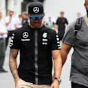Lewis Hamilton (GBR) Mercedes AMG F1 at Formula One World Championship, Rd18, Brazilian Grand Prix, Preparations, Interlagos, Sao Paulo, Brazil, Thursday 12 November 2015. © Sutton Motorsport Images