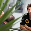 Romain Grosjean (FRA) Lotus F1 at Formula One World Championship, Rd18, Brazilian Grand Prix, Preparations, Interlagos, Sao Paulo, Brazil, Thursday 12 November 2015. © Sutton Motorsport Images