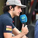 Carlos Sainz jr (ESP) Scuderia Toro Rosso at Formula One World Championship, Rd18, Brazilian Grand Prix, Preparations, Interlagos, Sao Paulo, Brazil, Thursday 12 November 2015. © Sutton Motorsport Images