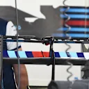 Williams FW37 rear wing detail at Formula One World Championship, Rd18, Brazilian Grand Prix, Preparations, Interlagos, Sao Paulo, Brazil, Thursday 12 November 2015. © Sutton Motorsport Images