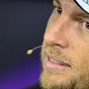 Jenson Button (GBR) McLaren in the press conference at Formula One World Championship, Rd18, Brazilian Grand Prix, Preparations, Interlagos, Sao Paulo, Brazil, Thursday 12 November 2015. © Sutton Motorsport Images