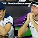 Felipe Massa (BRA) Williams and Jenson Button (GBR) McLaren in the press conference at Formula One World Championship, Rd18, Brazilian Grand Prix, Preparations, Interlagos, Sao Paulo, Brazil, Thursday 12 November 2015. © Sutton Motorsport Images