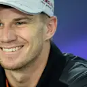 Nico Hulkenberg (GER) Force India F1 in the press conference at Formula One World Championship, Rd18, Brazilian Grand Prix, Preparations, Interlagos, Sao Paulo, Brazil, Thursday 12 November 2015. © Sutton Motorsport Images