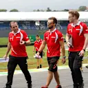 Will Stevens (GBR), Marussia, walks the track at Formula One World Championship, Rd18, Brazilian Grand Prix, Preparations, Interlagos, Sao Paulo, Brazil, Thursday 12 November 2015. © Sutton Motorsport Images