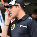 Pastor Maldonado (VEN) Lotus at Formula One World Championship, Rd18, Brazilian Grand Prix, Preparations, Interlagos, Sao Paulo, Brazil, Thursday 12 November 2015. © Sutton Motorsport Images