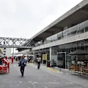 Paddock at Formula One World Championship, Rd18, Brazilian Grand Prix, Preparations, Interlagos, Sao Paulo, Brazil, Thursday 12 November 2015. © Sutton Motorsport Images
