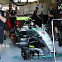 Nico Rosberg (GER) Mercedes AMG F1 W06 at Formula One World Championship, Rd9, British Grand Prix, Practice, Silverstone, England, Friday 3 July 2015. © Sutton Motorsport Images