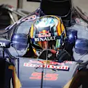 Carlos Sainz jr (ESP) Scuderia Toro Rosso STR10 at Formula One World Championship, Rd9, British Grand Prix, Qualifying, Silverstone, England, Saturday 4 July 2015. © Sutton Motorsport Images