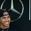 Lewis Hamilton (GBR) Mercedes AMG F1 at Formula One World Championship, Rd9, British Grand Prix, Qualifying, Silverstone, England, Saturday 4 July 2015. © Sutton Motorsport Images