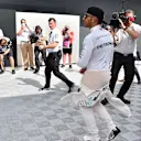 Lewis Hamilton (GBR) Mercedes AMG F1 at Formula One World Championship, Rd9, British Grand Prix, Qualifying, Silverstone, England, Saturday 4 July 2015. © Sutton Motorsport Images