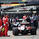 Kimi Raikkonen (FIN) Ferrari SF15-T at Formula One World Championship, Rd9, British Grand Prix, Qualifying, Silverstone, England, Saturday 4 July 2015. © Sutton Motorsport Images