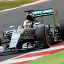 Lewis Hamilton (GBR) Mercedes AMG F1 W06 at Formula One World Championship, Rd9, British Grand Prix, Qualifying, Silverstone, England, Saturday 4 July 2015. © Sutton Motorsport Images