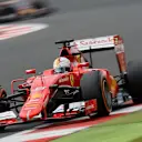 Sebastian Vettel (GER) Ferrari SF15-T at Formula One World Championship, Rd9, British Grand Prix, Qualifying, Silverstone, England, Saturday 4 July 2015. © Sutton Motorsport Images