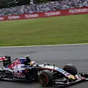 Carlos Sainz jr (ESP) Scuderia Toro Rosso STR10 at Formula One World Championship, Rd9, British Grand Prix, Qualifying, Silverstone, England, Saturday 4 July 2015. © Sutton Motorsport Images