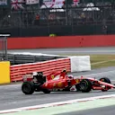 Kimi Raikkonen (FIN) Ferrari SF15-T spins at Formula One World Championship, Rd9, British Grand Prix, Race, Silverstone, England, Sunday 5 July 2015. © Sutton Motorsport Images