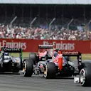 Sergio Perez (MEX) Force India VJM08 at Formula One World Championship, Rd9, British Grand Prix, Race, Silverstone, England, Sunday 5 July 2015. © Sutton Motorsport Images