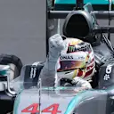 Race winner Lewis Hamilton (GBR) Mercedes AMG F1 W06 celebrates at Formula One World Championship, Rd9, British Grand Prix, Race, Silverstone, England, Sunday 5 July 2015. © Sutton Motorsport Images