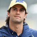 Felipe Nasr (BRA) Sauber walks the track at Formula One World Championship, Rd9, British Grand Prix, Preparations, Silverstone, England, Thursday 2 July 2015. © Sutton Motorsport Images