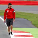 Will Stevens (GBR) Marussia F1 Team walks the track at Formula One World Championship, Rd9, British Grand Prix, Preparations, Silverstone, England, Thursday 2 July 2015. © Sutton Motorsport Images