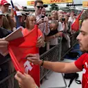 Will Stevens (GBR) Marussia F1 Team signs autographs in the Pit Walk  and at Formula One World Championship, Rd9, British Grand Prix, Preparations, Silverstone, England, Thursday 2 July 2015. © Sutton Motorsport Images
