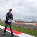 Felipe Nasr (BRA) Sauber C34 walks the track at Formula One World Championship, Rd9, British Grand Prix, Preparations, Silverstone, England, Thursday 2 July 2015. © Sutton Motorsport Images