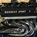 Renault V10 engine at the 65 Years of F1 Exhibition at Formula One World Championship, Rd9, British Grand Prix, Preparations, Silverstone, England, Thursday 2 July 2015. © Sutton Motorsport Images
