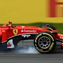 Sebastian Vettel (GER) Ferrari SF15-T locks up at Formula One World Championship, Rd7, Canadian Grand Prix, Practice, Montreal, Canada, Friday 5 June 2015. © Sutton Motorsport Images