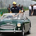 Felipe Nasr (BRA) Sauber on the drivers parade at Formula One World Championship, Rd7, Canadian Grand Prix, Race, Montreal, Canada, Sunday 7 June 2015. © Sutton Motorsport Images