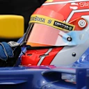 Felipe Nasr (BRA) Sauber C34 on the grid at Formula One World Championship, Rd7, Canadian Grand Prix, Race, Montreal, Canada, Sunday 7 June 2015. © Sutton Motorsport Images