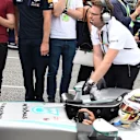 Lewis Hamilton (GBR) Mercedes AMG F1 W06 on the grid at Formula One World Championship, Rd7, Canadian Grand Prix, Race, Montreal, Canada, Sunday 7 June 2015. © Sutton Motorsport Images