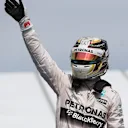 Race winner Lewis Hamilton (GBR) Mercedes AMG F1 celebrates in parc ferme at Formula One World Championship, Rd7, Canadian Grand Prix, Race, Montreal, Canada,  Sunday 7 June 2015. © Sutton Motorsport Images