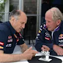 Franz Tost (AUT) Scuderia Toro Rosso Team Principal and Dr Helmut Marko (AUT) Red Bull Motorsport Consultant at Formula One World Championship, Rd7, Canadian Grand Prix, Race, Montreal, Canada, Sunday 7 June 2015. © Sutton Motorsport Images