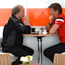 Robert Fearnley (GBR) Force India F1 Team and Graeme Lowdon (GBR) Chief Executive Officer Marussia Formula One Team at Formula One World Championship, Rd7, Canadian Grand Prix, Race, Montreal, Canada, Sunday 7 June 2015. © Sutton Motorsport Images