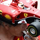Sebastian Vettel (GER) Ferrari fan at Formula One World Championship, Rd7, Canadian Grand Prix, Race, Montreal, Canada, Sunday 7 June 2015. © Sutton Motorsport Images