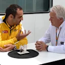 Cyril Abiteboul (FRA) Renault Sport and Charlie Whiting (GBR) FIA Race Director at Formula One World Championship, Rd7, Canadian Grand Prix, Race, Montreal, Canada, Sunday 7 June 2015. © Sutton Motorsport Images