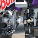 Red Bull Racing RB11 front wheel hub detail at Formula One World Championship, Rd7, Canadian Grand Prix, Preparations, Montreal, Canada, Thursday 4 June 2015. © Sutton Motorsport Images